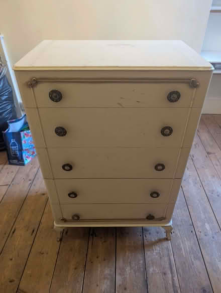 Photo of free Shabby Chic 5-Drawer Chest of Drawers (Fiveways BN1) #1