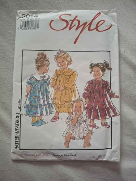 Photo of free Child's Dress Pattern (Castle Ward Lancaster) #1