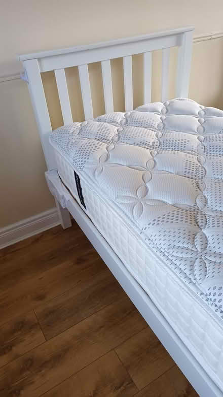 Photo of free Single bed with mattress (Raithin, Ashe road,mullingar) #3
