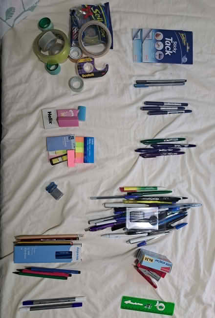 Photo of free Stationery (pens, pencils, rubbers, stapler..) (Battle RG30) #1