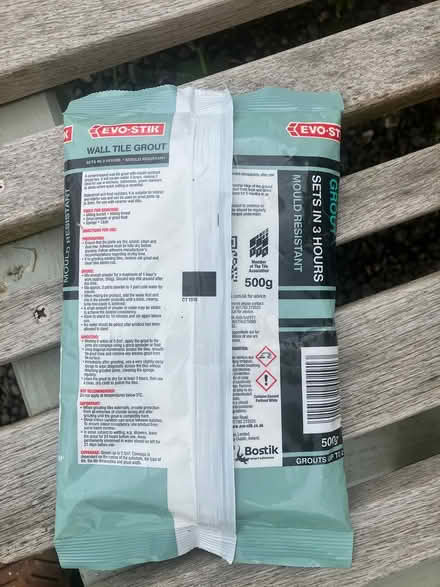 Photo of free White grout (Stockport SK26) #1