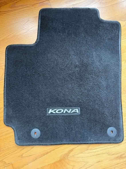 Photo of free 2022 Hyundai Kona Floor mats-front (Darien - near 75th x Cass Ave.) #1