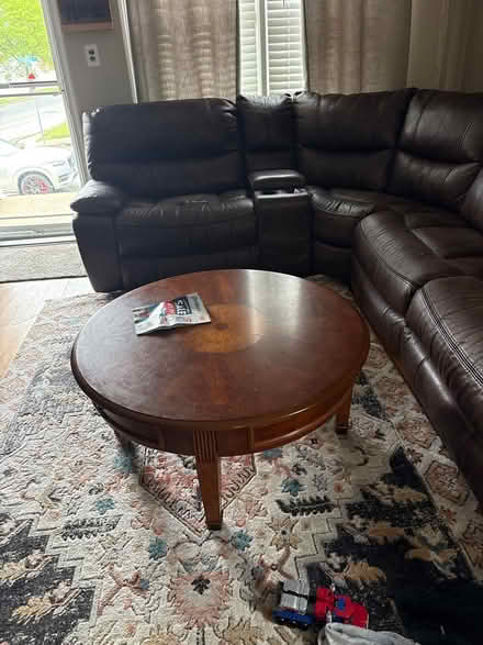 Photo of free Wooden living room table (Hamilton) #1