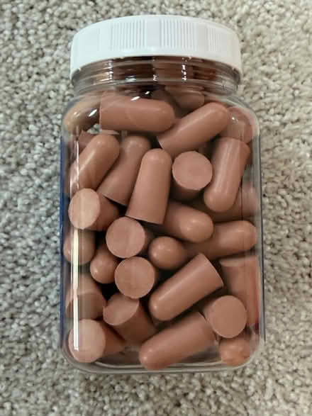 Photo of free ~48 Pair Foam Earplugs (Darien - near 75th x Cass Ave.) #2