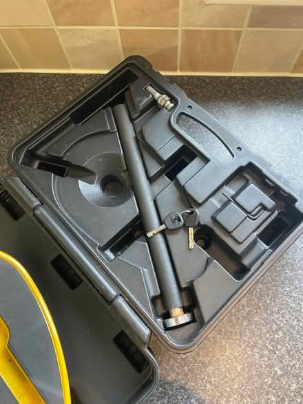 Photo of free caravan wheel lock (Grappenhall WA4) #3