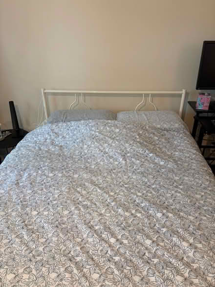 Photo of free Double solid metal bed (Ealing W13) #3