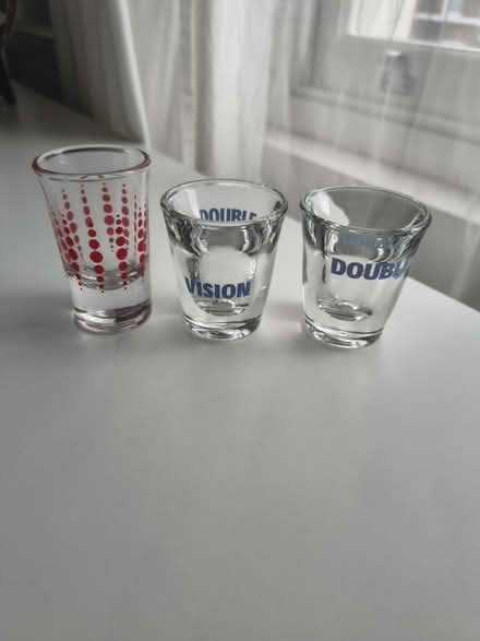 Photo of free 3 small glasses (Graham Road) #2