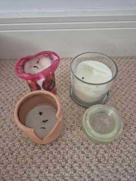 Photo of free Assorted candles and holders (Tunbridge Wells) #1