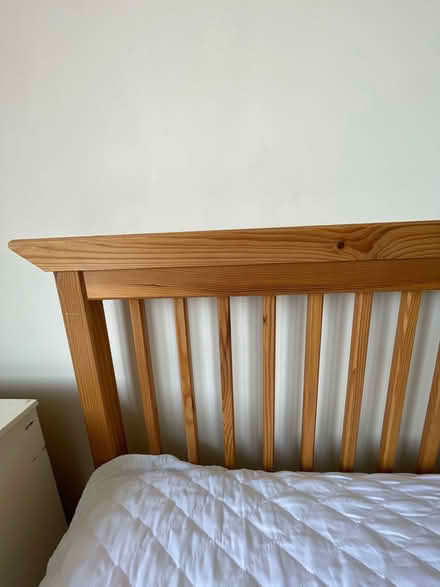 Photo of free Wooden double bed frame (Kings Heath B14) #2