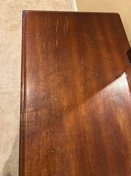Photo of free Queen mahogany bedroom set (Montpelier VA) #4