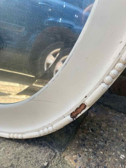 Photo of free Oval mirror with wood frame (Horsham RH13) #2
