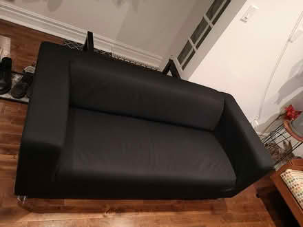 Photo of free Loveseat (small couch) Ikea Klippan (College and Spadina) #2