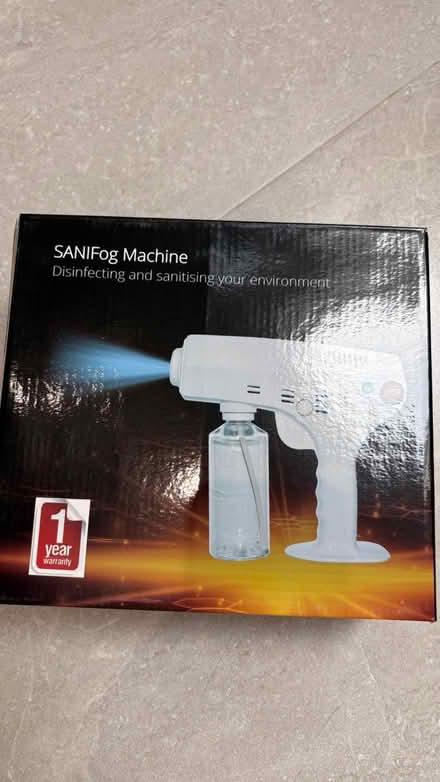 Photo of free Sanifog sanitiser machines 70units (Borehamwood) #1