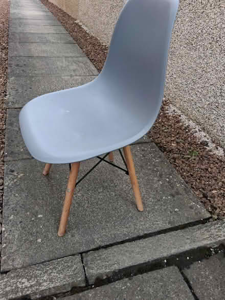 Photo of free Grey dining chair (Dunfermline KY12) #1