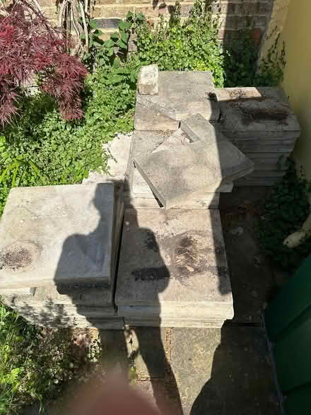 Photo of free Large Amount Of Paving Slabs (Holland Park W11) #1