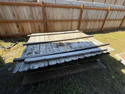 Photo of free 6 sections of fencing (South Shoreline) #2