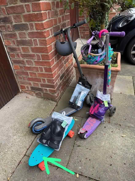 Photo of free Kids bicycle small kate board, 2 scooters (Kensington W14) #2