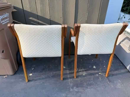 Photo of free Pair of upholstered armchairs (1075 Valencia Avenue) #2