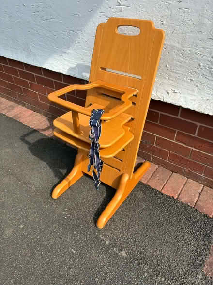 Photo of free Adult/Child/Baby Adjustable Wooden Chair (Fulwood PR2) #2