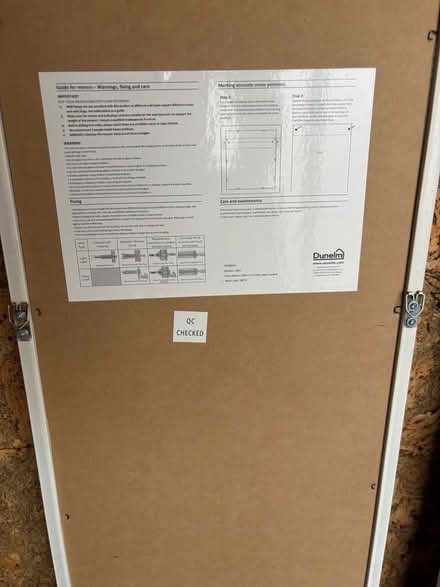 Photo of free 3 x Dunelm slim mirrors (Berwick Grange SY1) #3