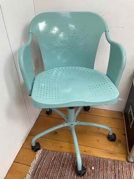 Photo of free Metal office swivel chair (Kings Heath B14) #1