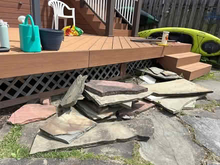 Photo of free Random pieces of flat stone (13 Mile and Old Novi Rd.) #1