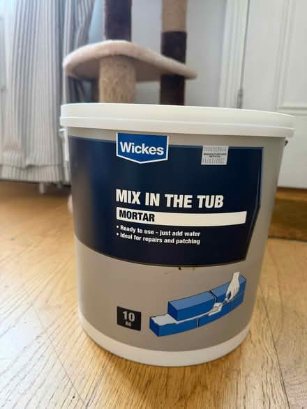 Photo of free Wickes “Mix In The Tub” Mortar 10kg (Sheddingdean RH15) #1