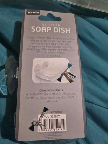 Photo of free Soap dish with only 1 sucker (Alperton HA0) #1