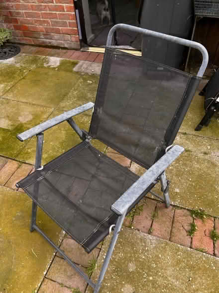 Photo of free Two metal garden chairs (SY4) #1