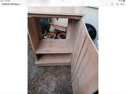 Photo of free Wooden cupboard (Painswick) #2