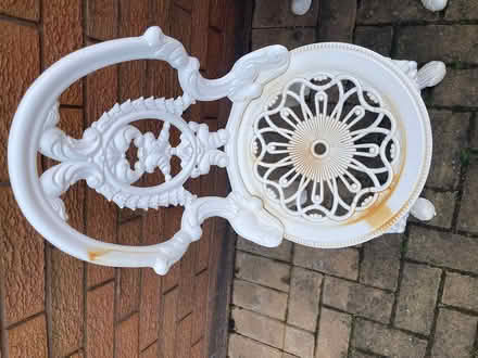 Photo of free Metal garden chairs (Admaston telford) #2