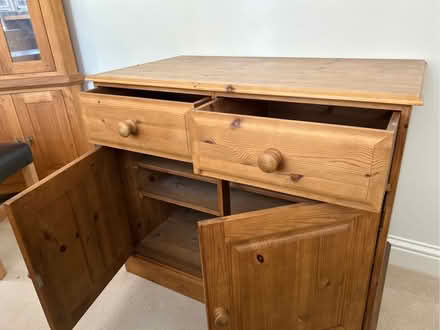 Photo of free Antique pine cupboard unit (Digswell AL6) #1