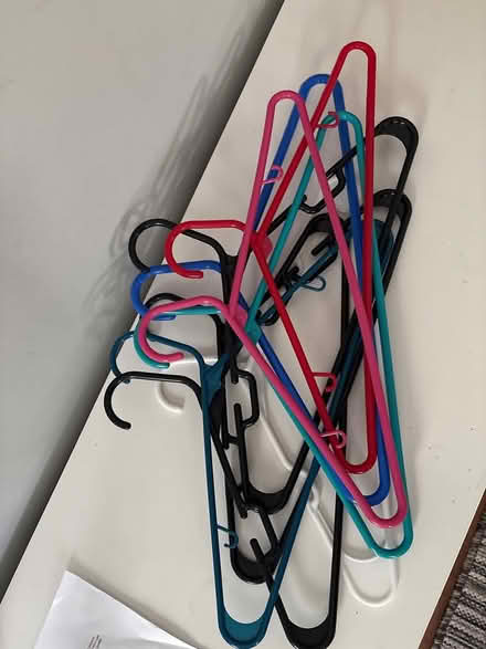 Photo of free Plastic hangers (Arlington) #1