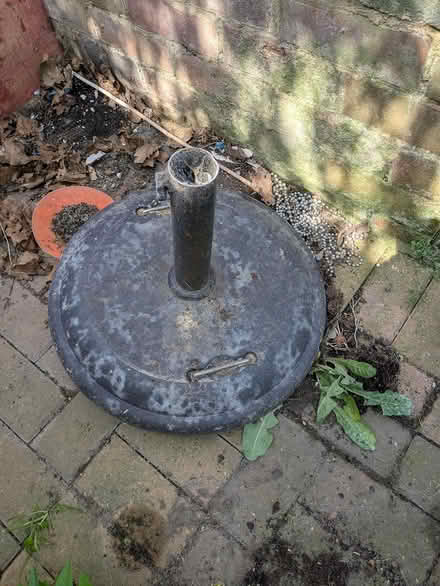 Photo of free Base for parasol (Horsforth, LS18) #1