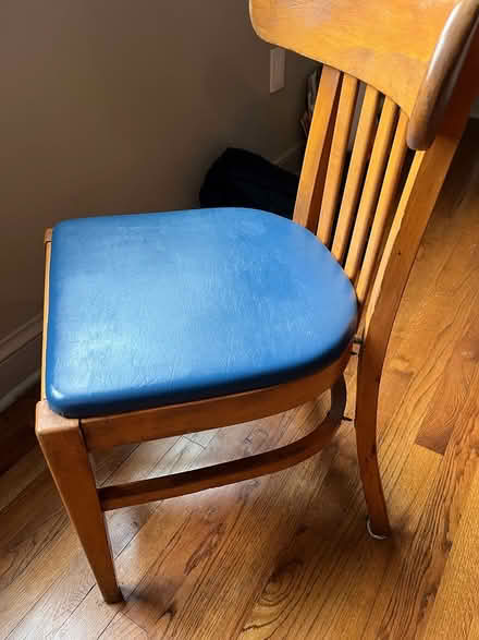 Photo of free Chair - leg needs repair (Manor Park) #1