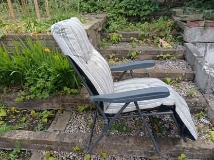Photo of free Two padded sun deck chairs (Woodstock OX20) #2