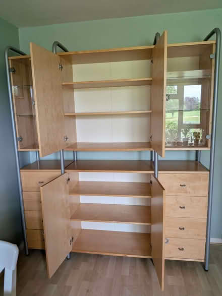Photo of free Vintage IKEA Niklas display unit (Epsom KT17) #2