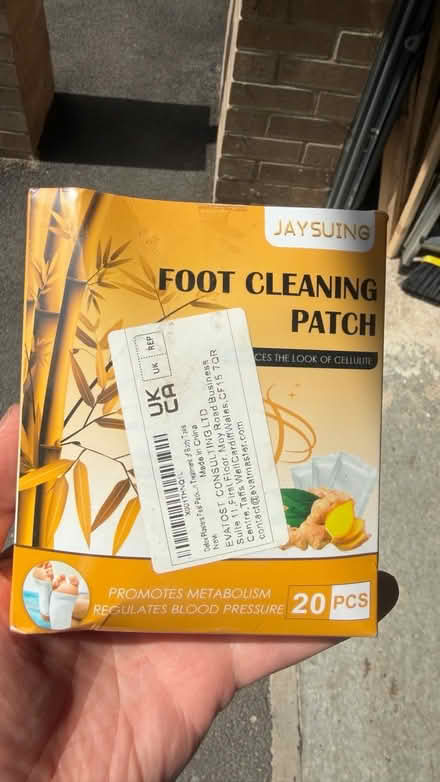 Photo of free Foot cleaning patches x20 (HD4) #1