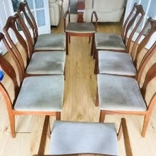 Photo of free Dining Room Chairs (8) (Ballyroan, Rathfarnham) #1