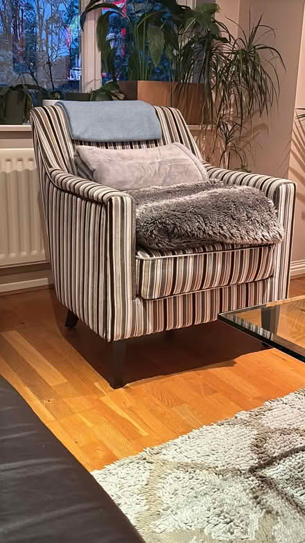 Photo of free Leather Sofa (Woodlands TW7) #2