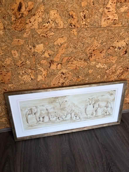 Photo of free Dunelm elephants print (Berwick Grange SY1) #1