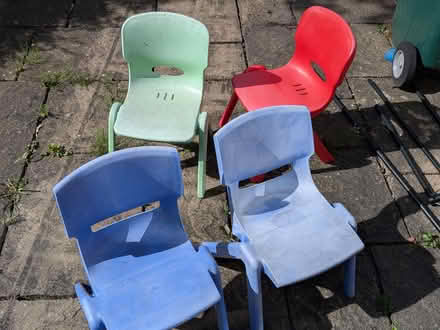 Photo of free Childrens garden chairs x4 (Cannon Park CV4) #1