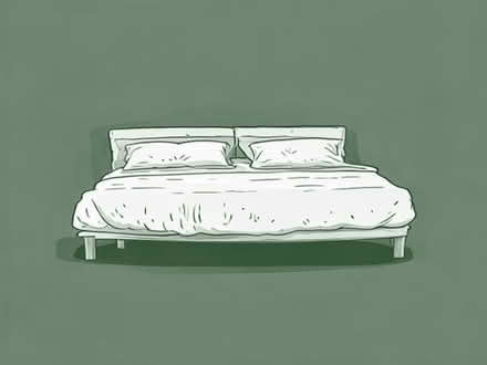 Photo of Bed frame and mattress double and single bed with mattress (Highfield HP2) #1