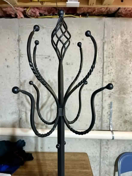 Photo of free Wrought Iron Coat/Hat Rack (Smith Street) #2