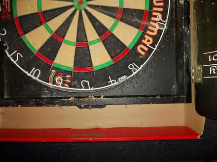 Photo of free Dart board and cabinet (Redditch B98) #2