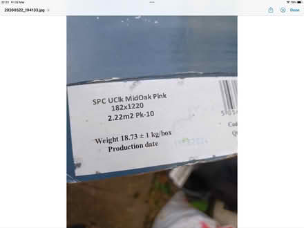 Photo of free Click fit Luxury vinyl flooring (Painswick) #3