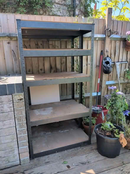 Photo of free 2 Freestanding Shelving Units (Hackney E8) #2
