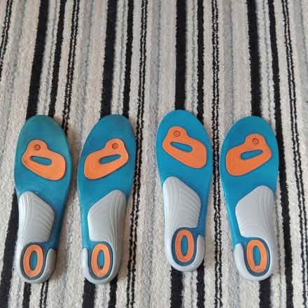 Photo of free 6 1/2 -7 gel insoles. X 2 (Ingol PR2) #2