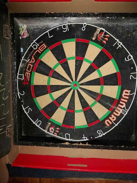 Photo of free Dart board and cabinet (Redditch B98) #4