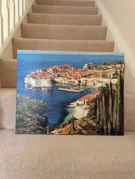 Photo of free Canvas print depicting the old town of Dubrovnik (Wimbledon SW19) #1